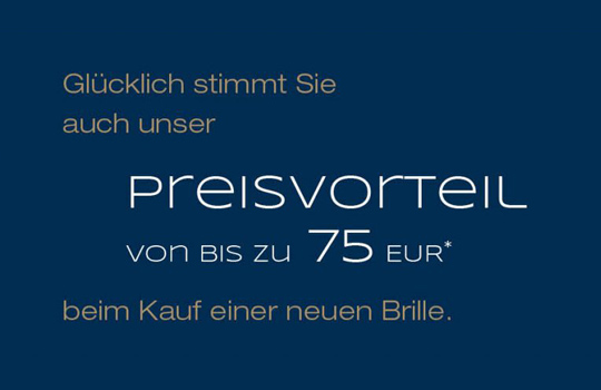 Sehen ist für uns Glück